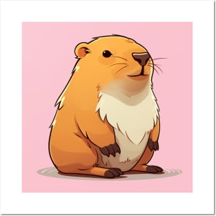 Cute Capybara Posters and Art